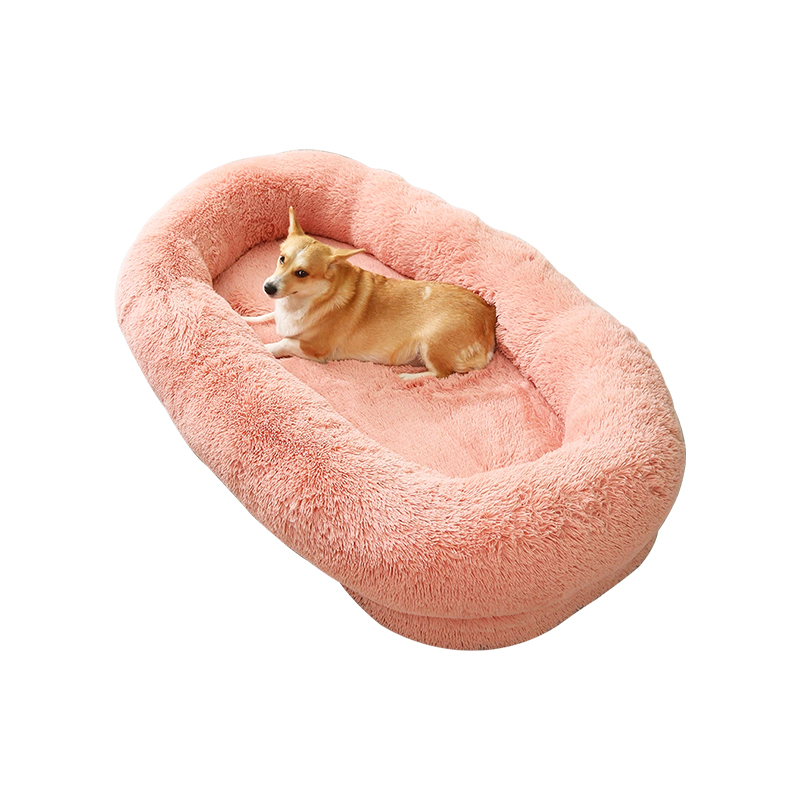 Myk plysj vaskbar hundeseng 
