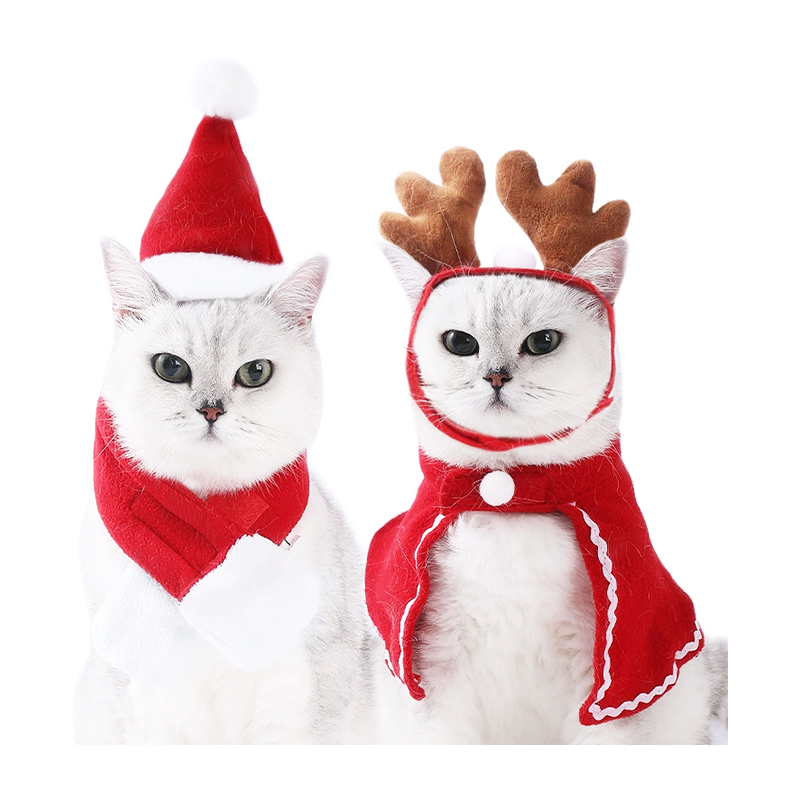 Jul hund katt klær tilbehør