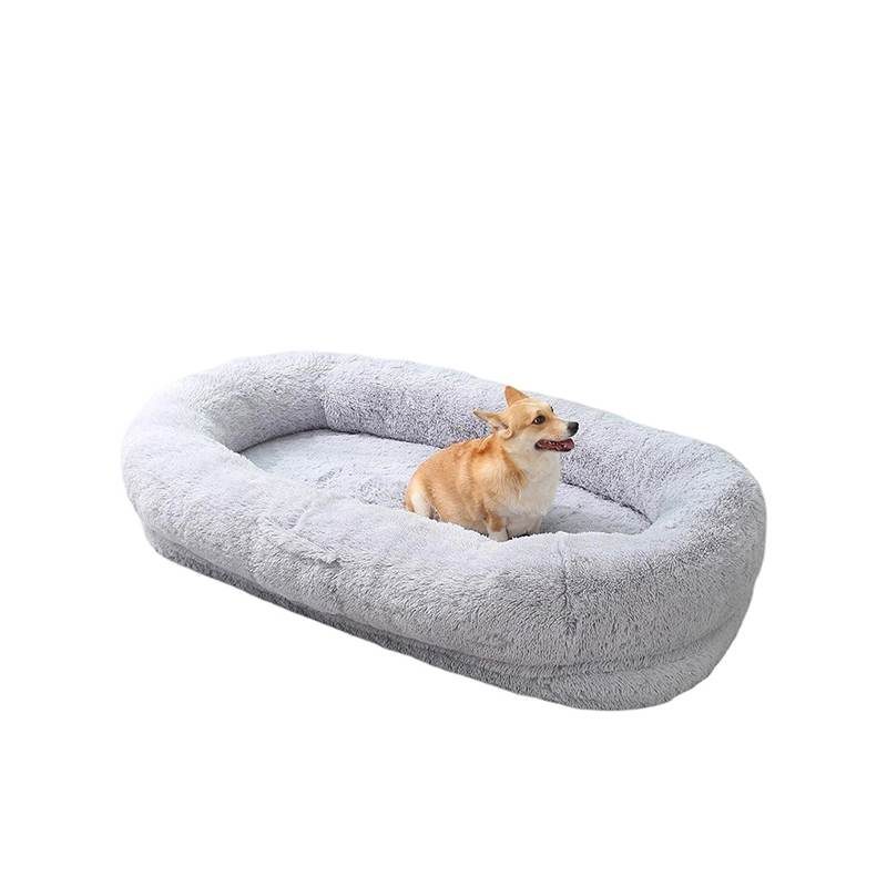 Myk plysj vaskbar hundeseng 
