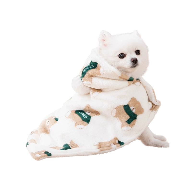 Varm vinterkappe til hund og katt 